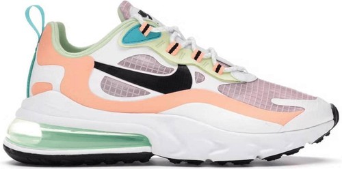 white and neon air max